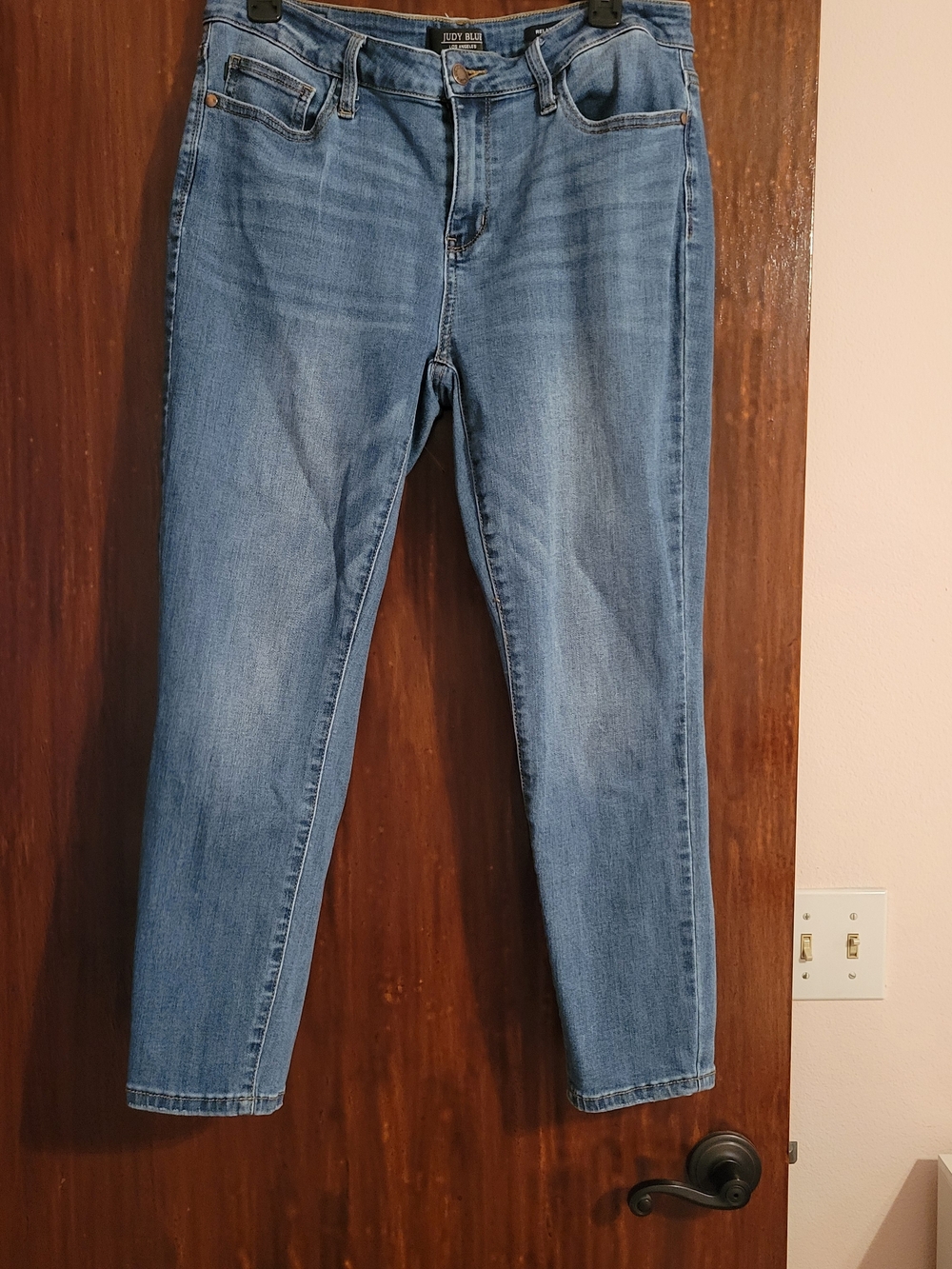 Judy Blue Light Wash Blue Skinny Jeans